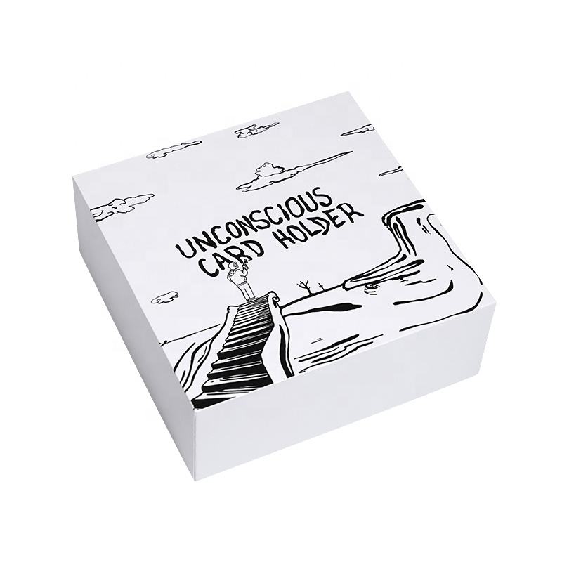  Luxury Hard Cardboard Gift Box with Custom Logo & CMYK Printing for Hair Extensions Packaging