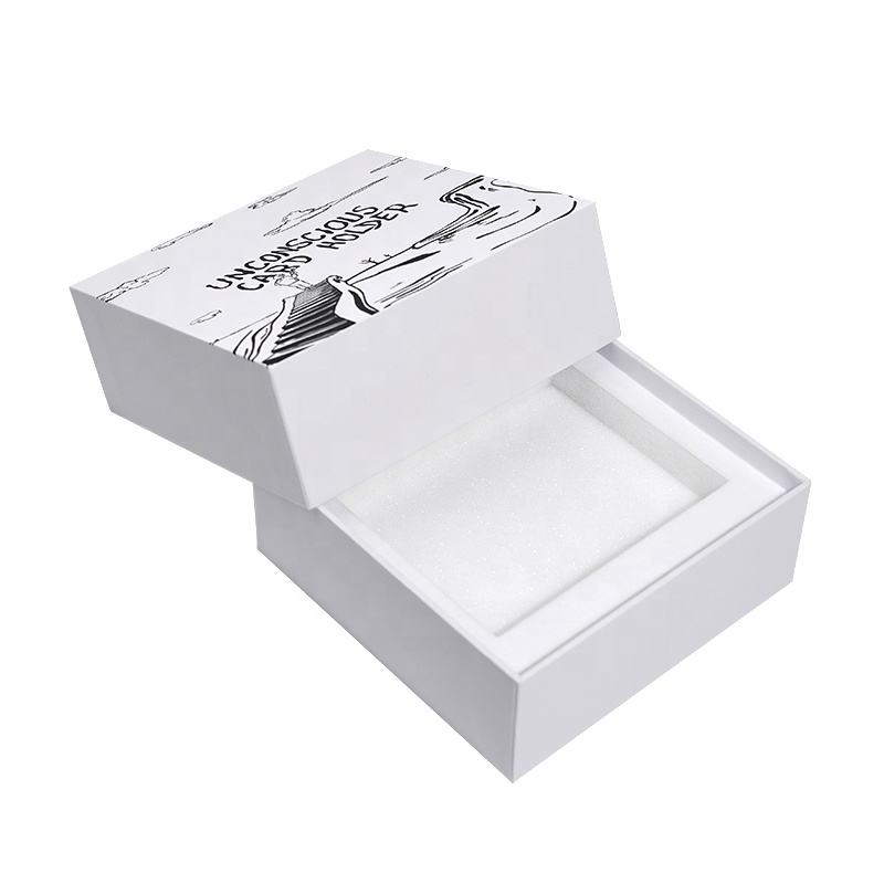  Luxury Hard Cardboard Gift Box with Custom Logo & CMYK Printing for Hair Extensions Packaging