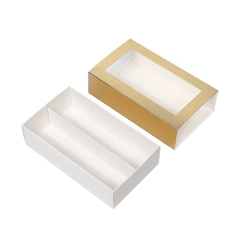  Luxury Macaron Packaging Boxes with PVC Window for Food Storage - Shenzhen Kaijie Packaging