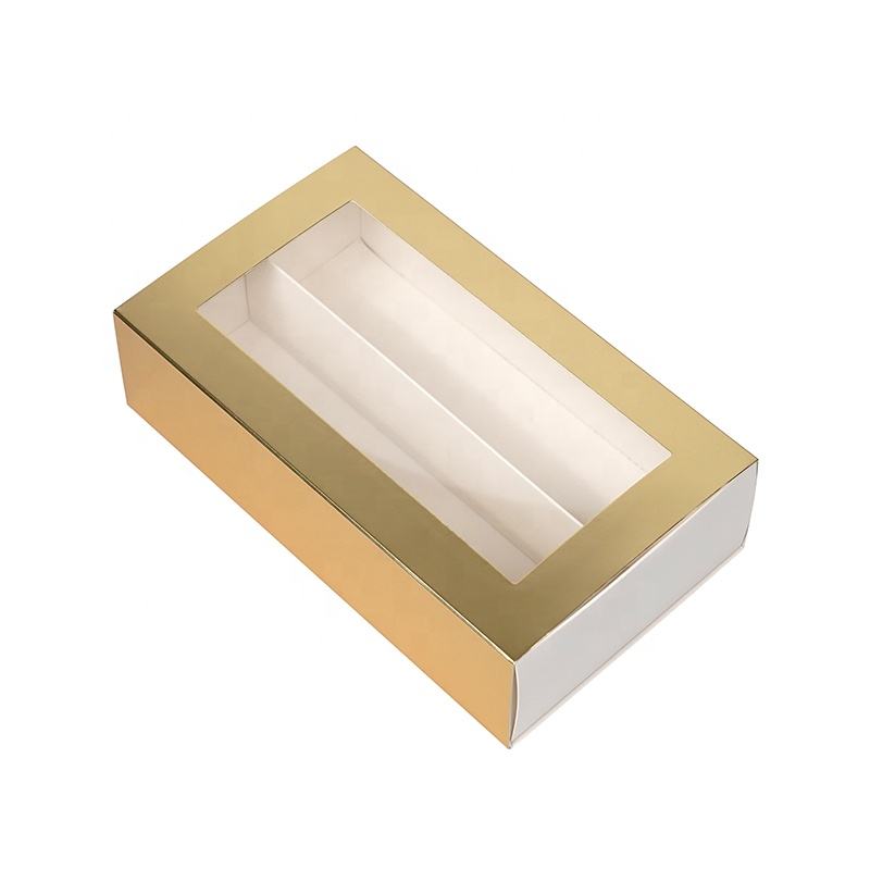  Luxury Macaron Packaging Boxes with PVC Window for Food Storage - Shenzhen Kaijie Packaging