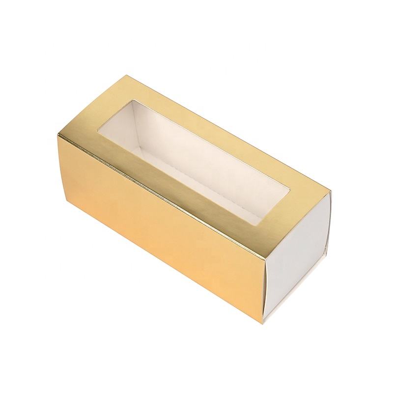  Luxury Macaron Packaging Boxes with PVC Window for Food Storage - Shenzhen Kaijie Packaging
