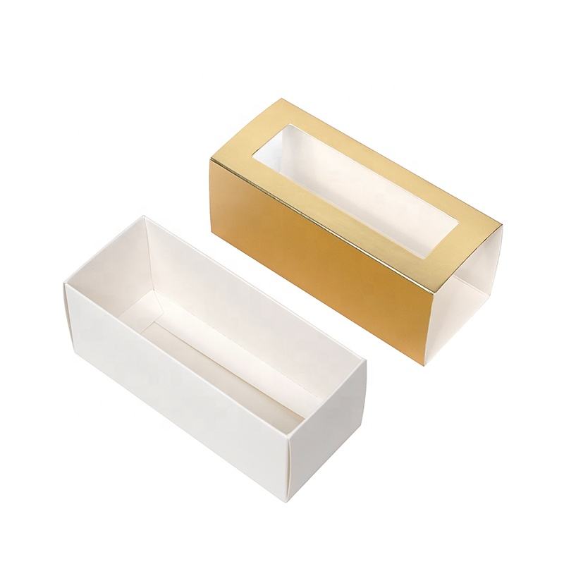  Luxury Macaron Packaging Boxes with PVC Window for Food Storage - Shenzhen Kaijie Packaging