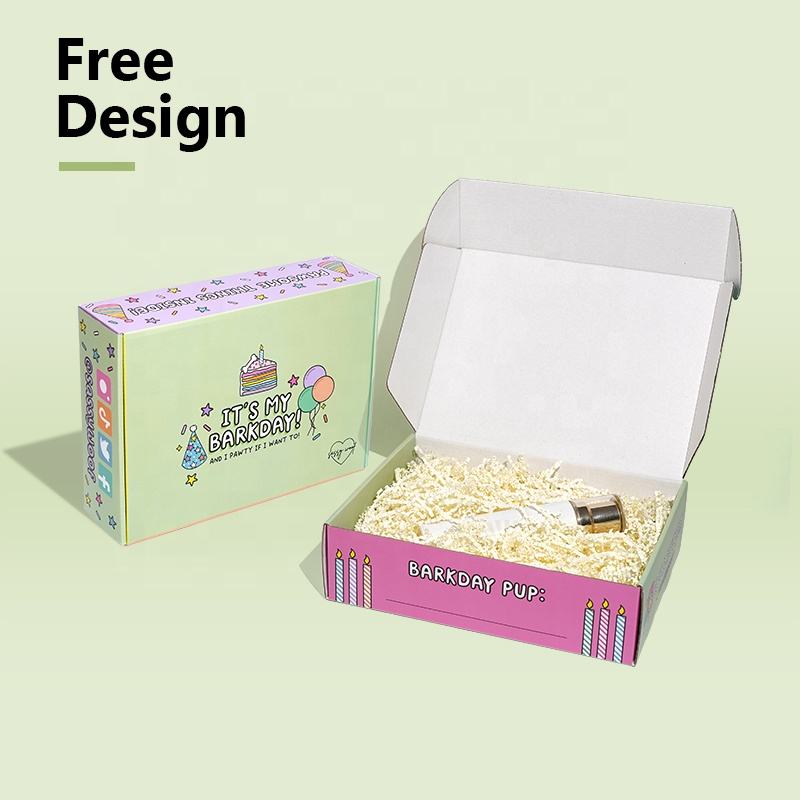  Customized Large Luxury Hard Corrugated Paper Mailer Boxes with Logo Printing for Cosmetics & Shoes