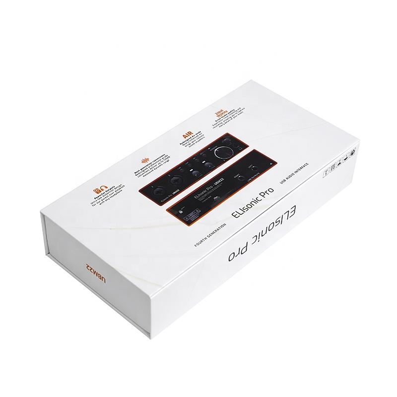 Custom Luxury Book-Shaped Electric Toothbrush Packaging with Recyclable Rigid Paper Box and EVA Foam Insert