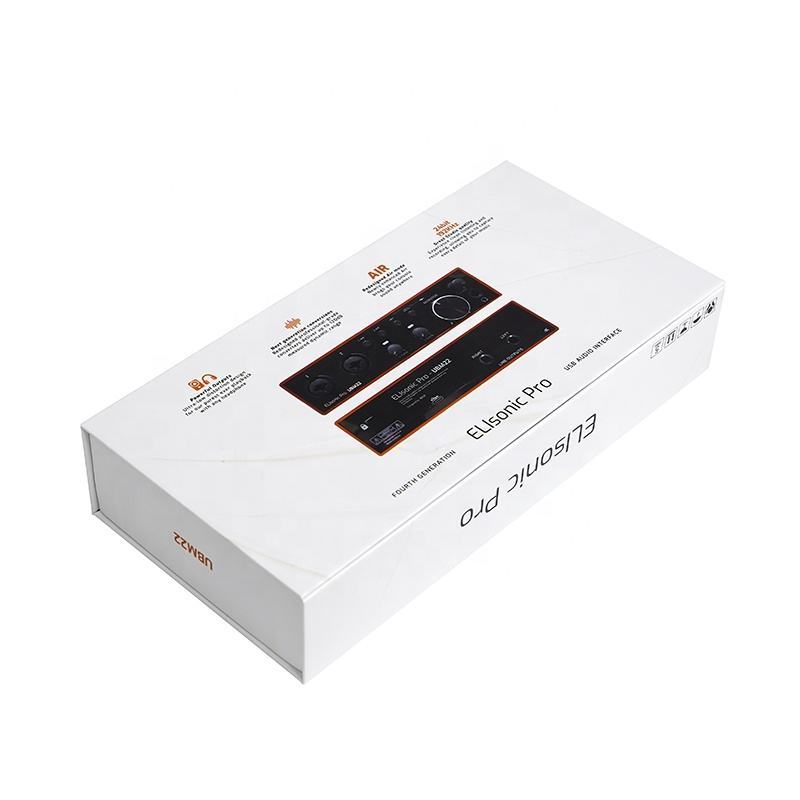 Custom Luxury Book-Shaped Electric Toothbrush Packaging with Recyclable Rigid Paper Box and EVA Foam Insert