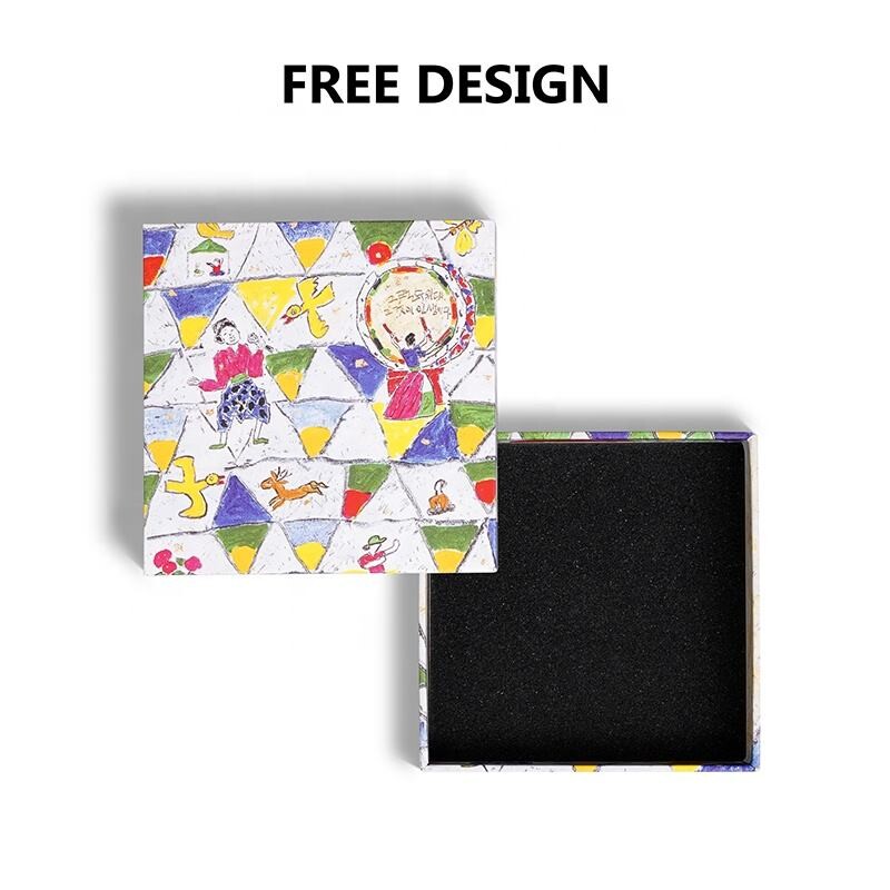  Customized Chocolate Candy Sweet Package Boxes with Cardboard Rigid Hard Box and Printed Logo for Children's Gift