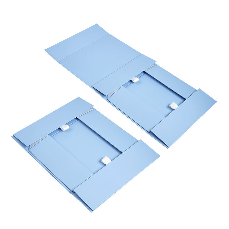  Custom Light Blue Logo Mailer Boxes for Clothing - Ready to Ship Shipping Packaging