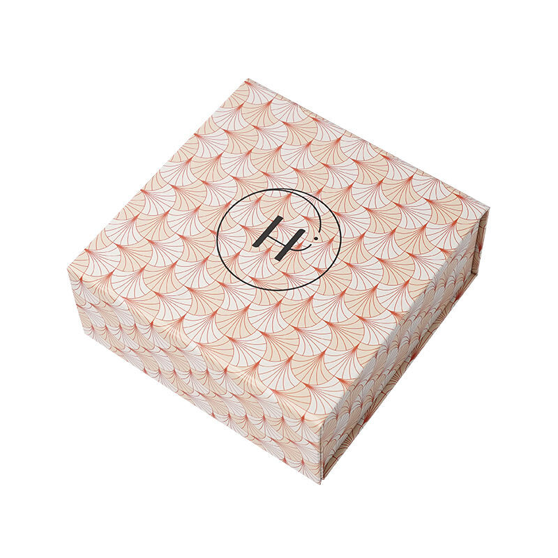 Custom Logo Cardboard Flat Folding Gift Box with Ribbon Chocolate Packaging Magnetic Foldable Paper box Packaging