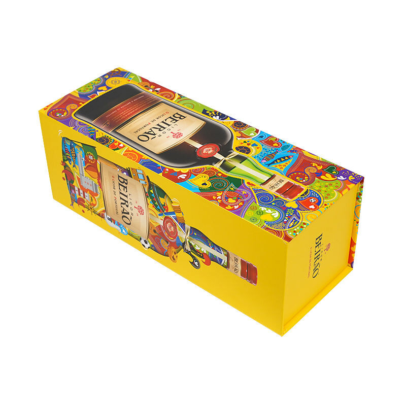 Custom Printed Logo Luxury Wine Whisky Large Wine Glass Champagne Gift Box Packaging For Bottle Paper Boxes