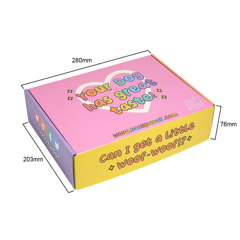  Custom Logo Kraft Corrugated Mailing Boxes for Makeup Sets - Shenzhen Kaijie Packaging