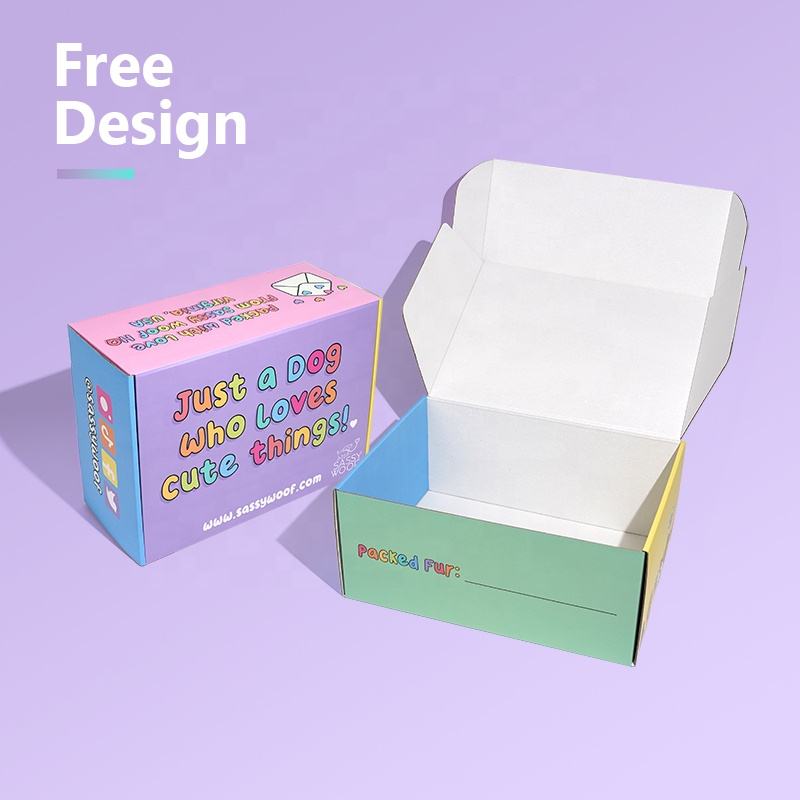  Custom Printed Logo Paper Rigid Cardboard Gift Boxes with Magnetic Closure for Clothing, Shoes, Pet Toys Packaging