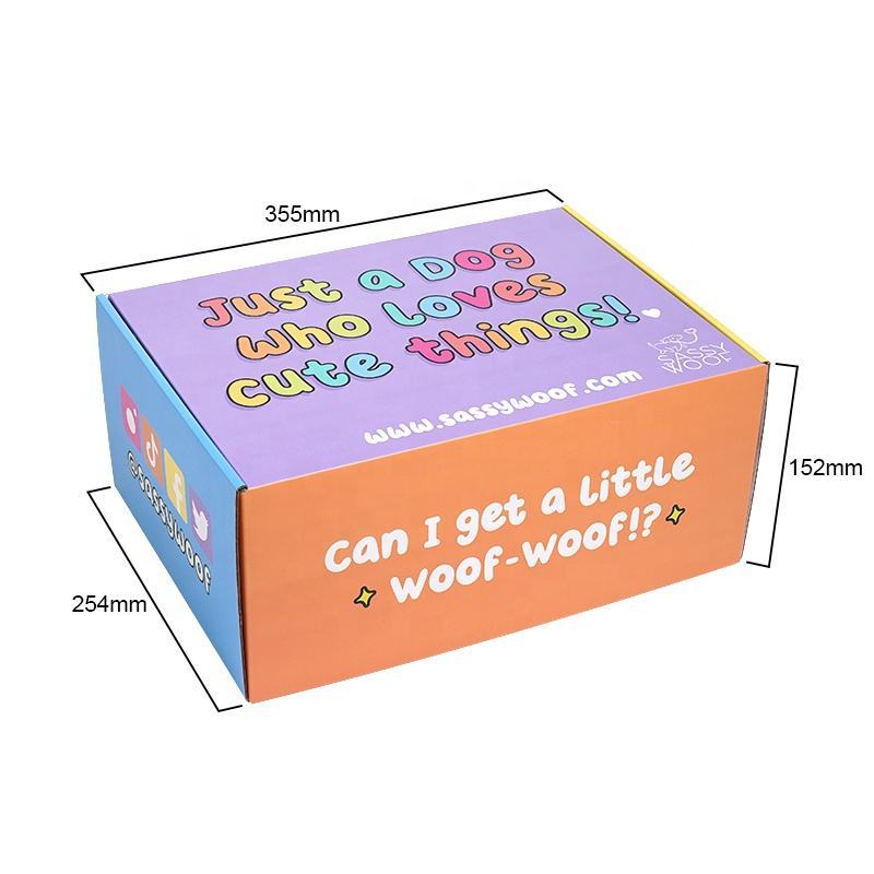 Custom Printed Logo Paper Rigid Cardboard Gift Boxes with Magnetic Closure for Clothing, Shoes, Pet Toys Packaging