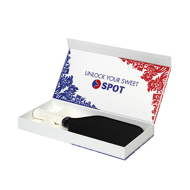 Custom Luxury Premium Rigid Cardboard Pickleball Paddle Set Packaging - Eco-Friendly Beach Tennis Padel Racket Paper Gift Boxes