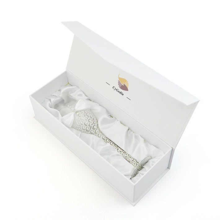  Luxury Cosmetic Beauty Box with White Packaging & Velvet Insert - Shenzhen Kaijie