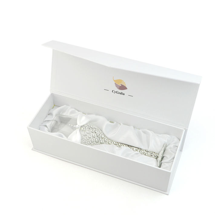  Luxury Cosmetic Beauty Box with White Packaging & Velvet Insert - Shenzhen Kaijie