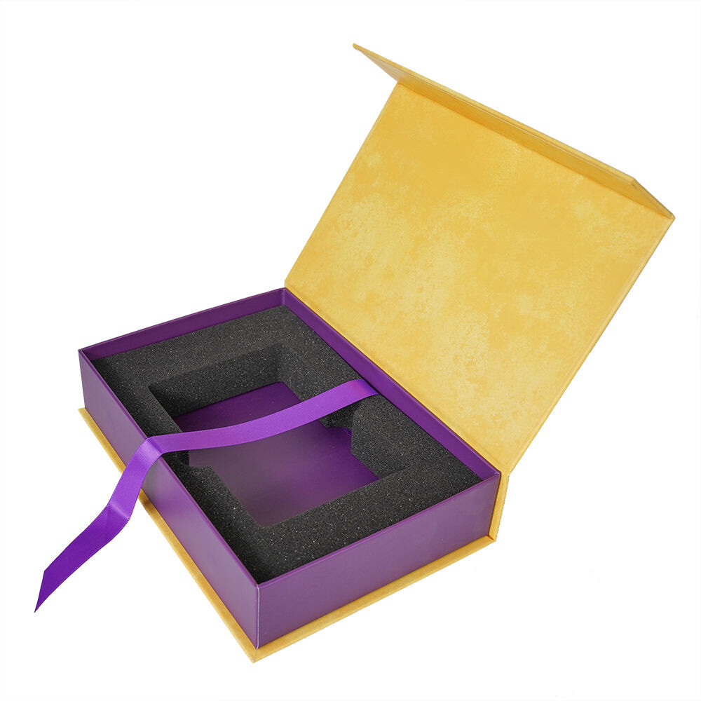  Custom Logo Luxury Book Packaging Cardboard Gift Box with Magnet Closure & Photo Frame Packaging