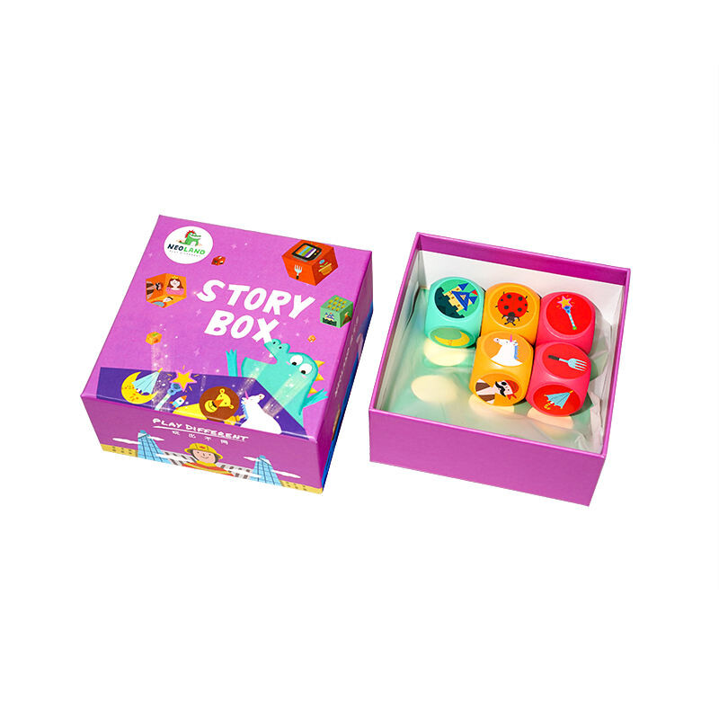  Custom Designed Rigid Cardboard Packaging for Kids Toys - Luxury Gift Boxes with High-Quality Lid and Base