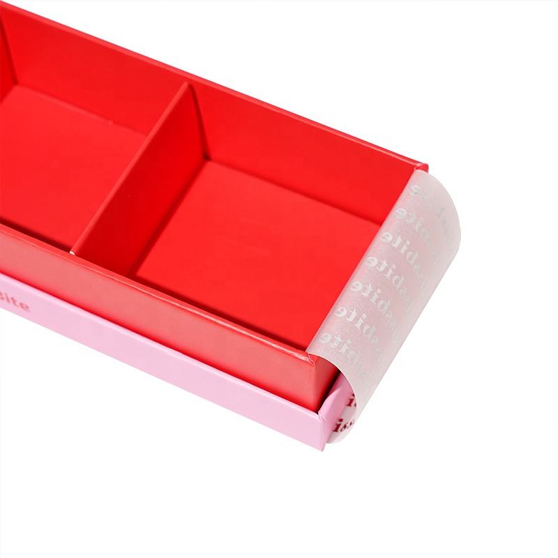  Eco-friendly Custom Embossed Gold Printed Corrugated Mailer Boxes with Divider, Glassine Paper & Logo Design