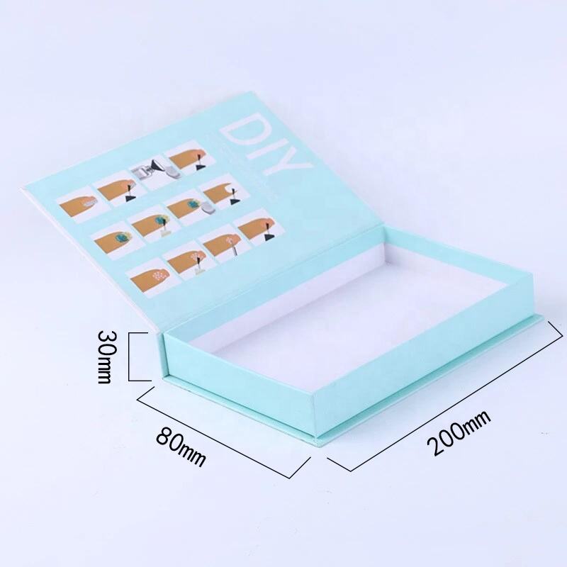  Customized Magnetic Closure Nail Polish Packaging Box with Corrugated Material