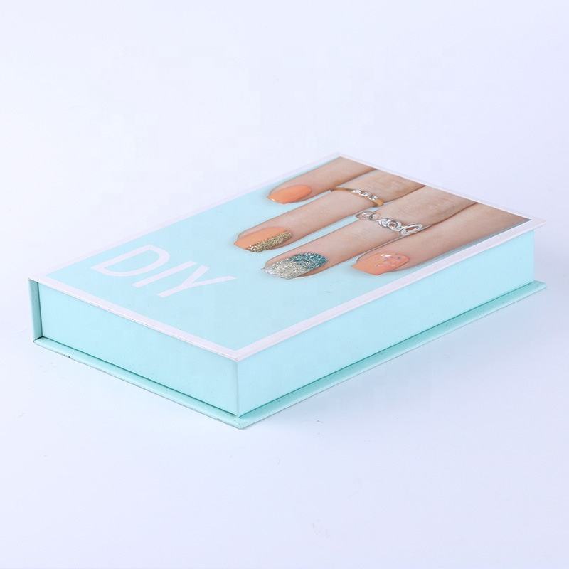  Customized Magnetic Closure Nail Polish Packaging Box with Corrugated Material
