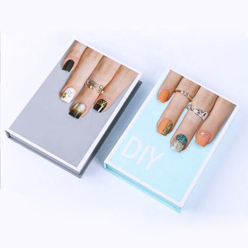  Customized Magnetic Closure Nail Polish Packaging Box with Corrugated Material