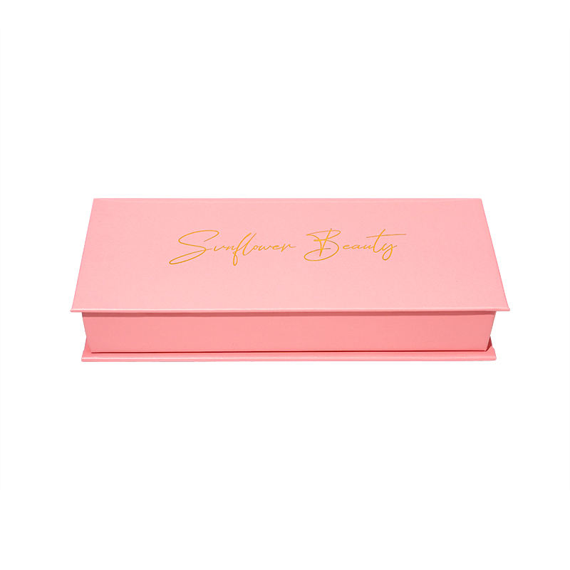  Wholesale Customized Pink Recyclable Magnetic Art Paper Gift Boxes for Luxury Silk Hair Wigs Storage
