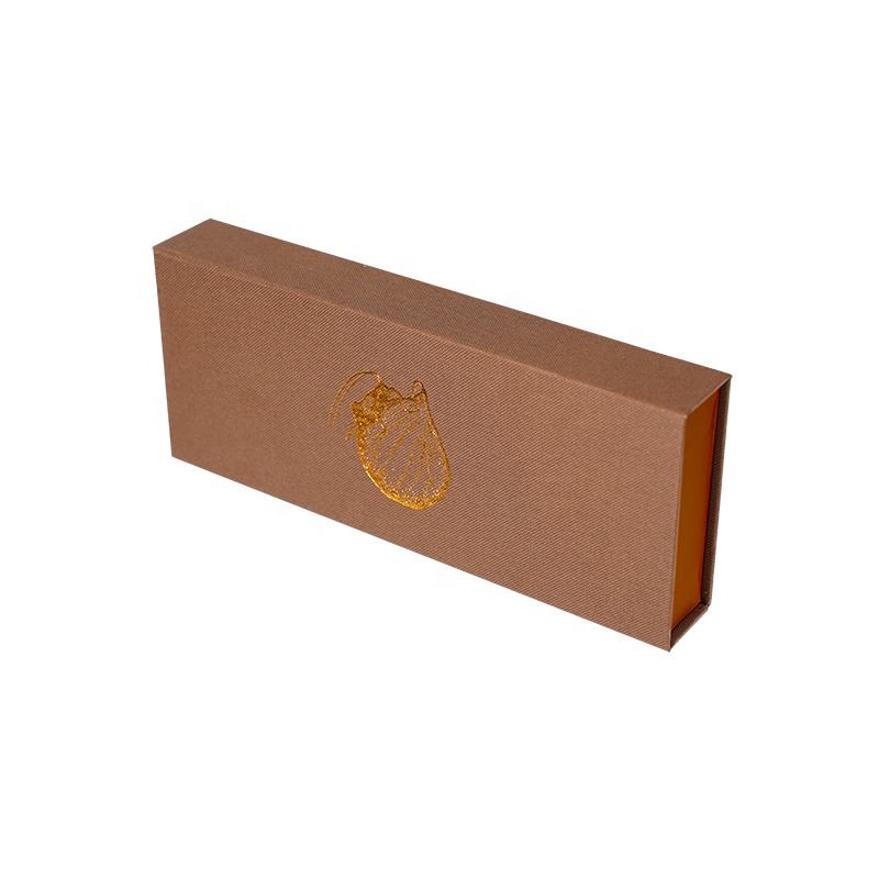 Wholesale Luxury Custom Chocolate Packaging Box - Book Shape Drawer with Magnetic Closure