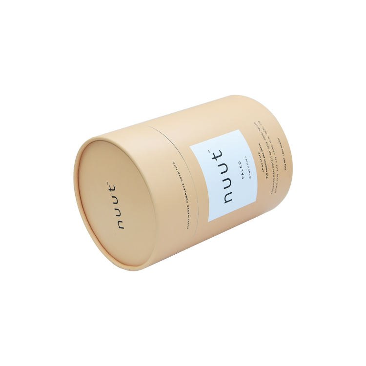  Custom Kraft Paper Tube Packaging for Tea, Coffee Beans, Milk Powder - Shenzhen Kaijie Packaging