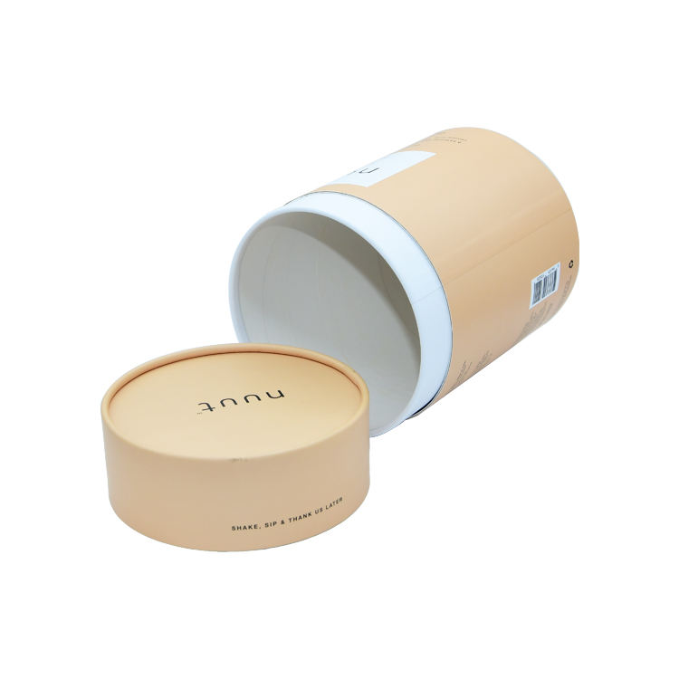  Custom Kraft Paper Tube Packaging for Tea, Coffee Beans, Milk Powder - Shenzhen Kaijie Packaging