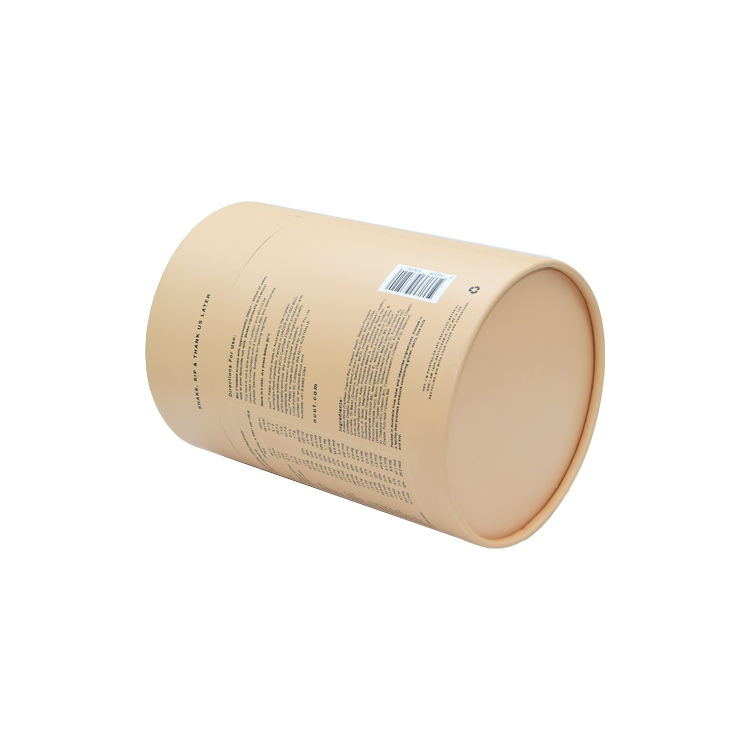  Custom Kraft Paper Tube Packaging for Tea, Coffee Beans, Milk Powder - Shenzhen Kaijie Packaging