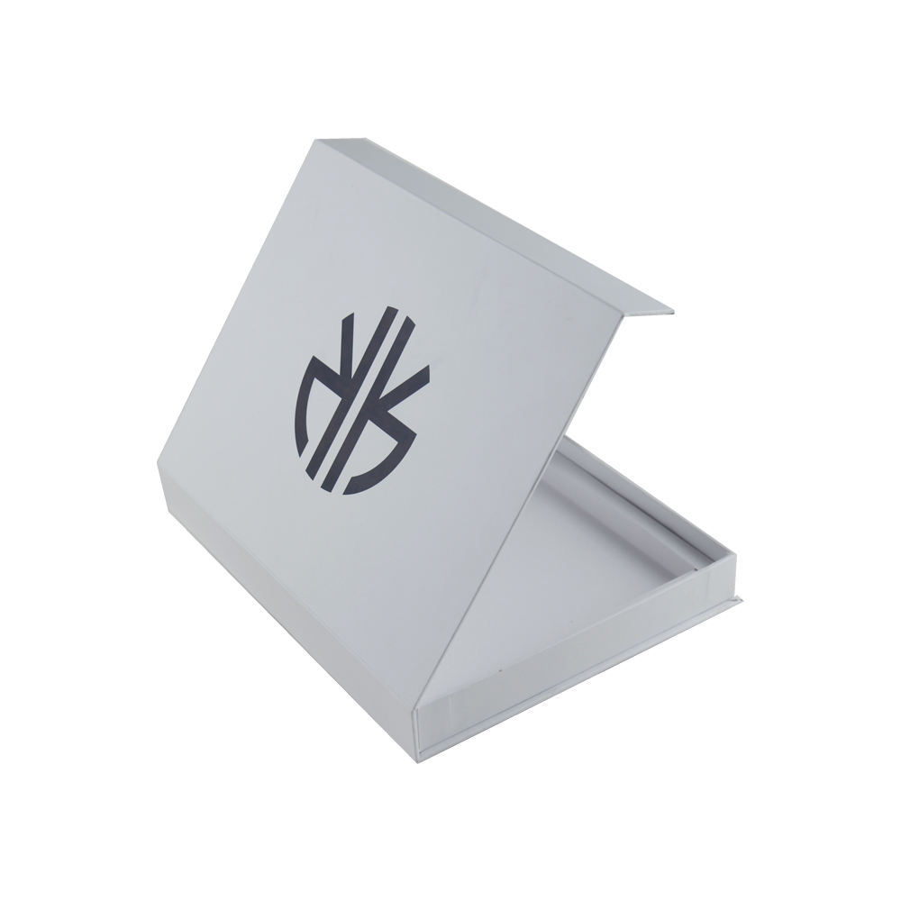Custom Logo Premium Handmade White Rigid Cardboard Magnet Gift Boxes for Photo Frames