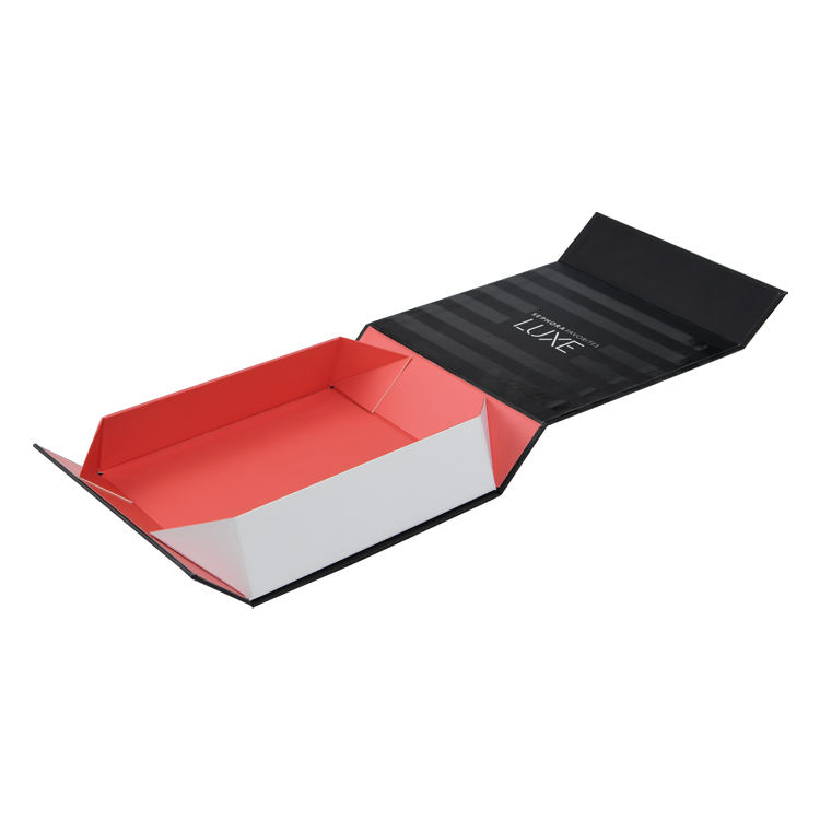  Wholesale Luxury Magnetic Lid Folding Rigid Boxes with Custom Logo Printing for Gift Packaging