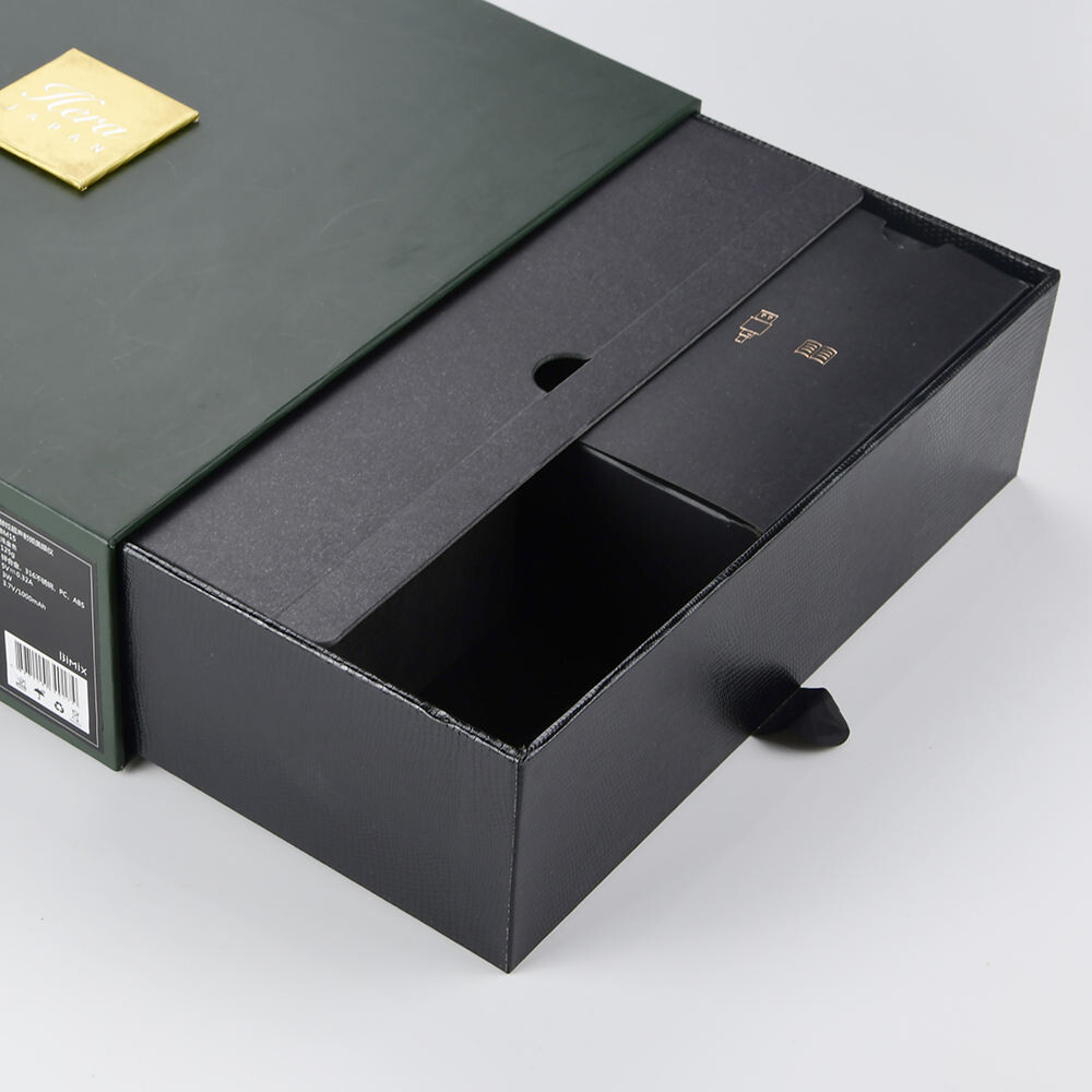  Custom Branded Luxury Sliding Jewelry Drawer Watch Gift Box Packaging - Shenzhen Kaijie