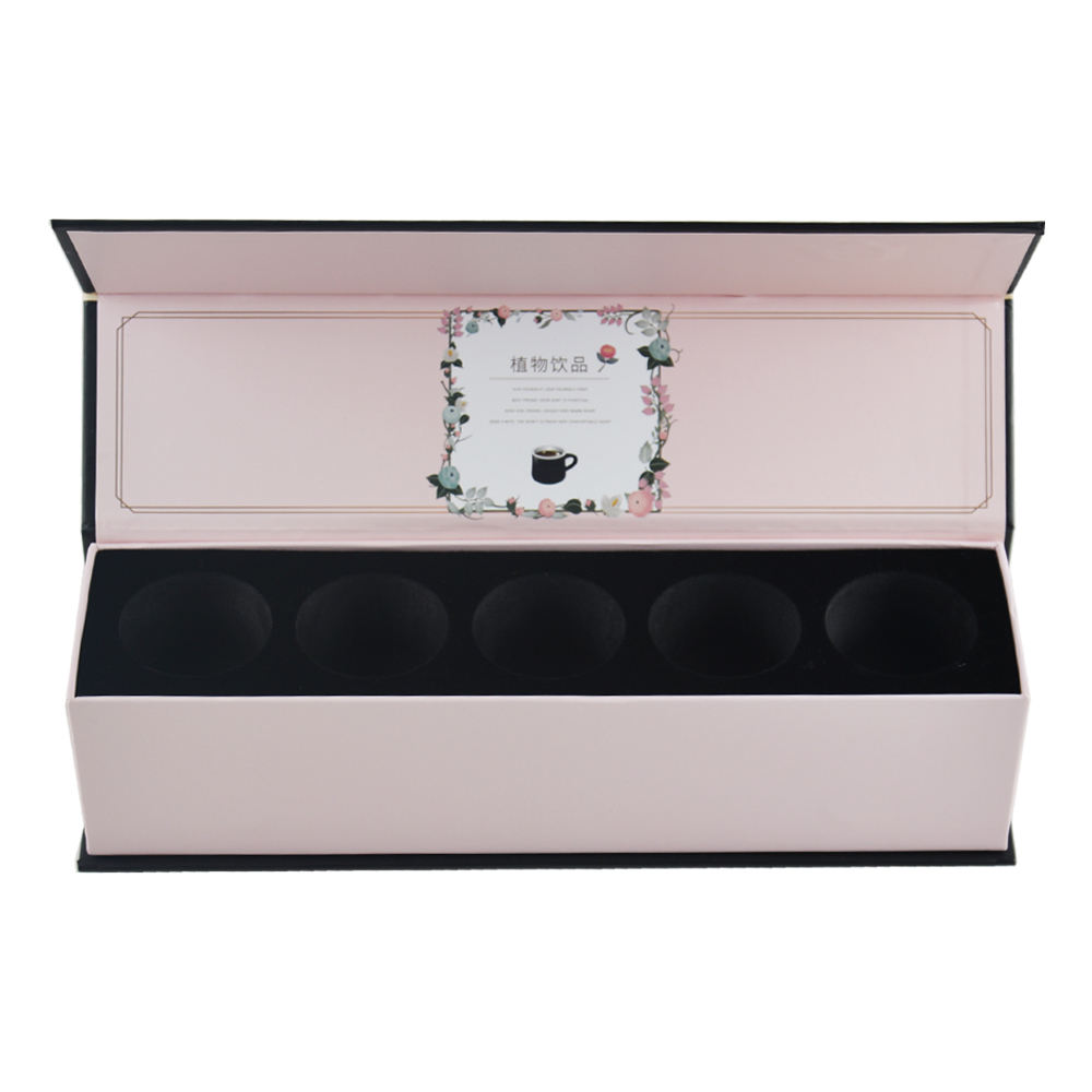  Custom Luxury Rigid Paperboard Magnetic Gift Box for Glass Jam Jar Packaging