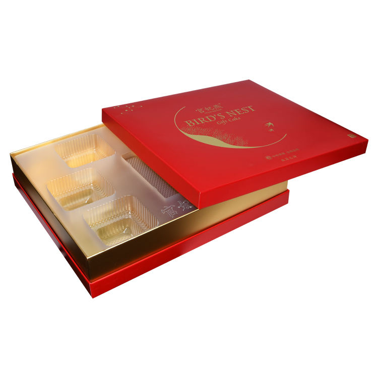  Luxury Gold Neck Lid Cardboard Gift Box for Chocolate Candy with Custom Printing