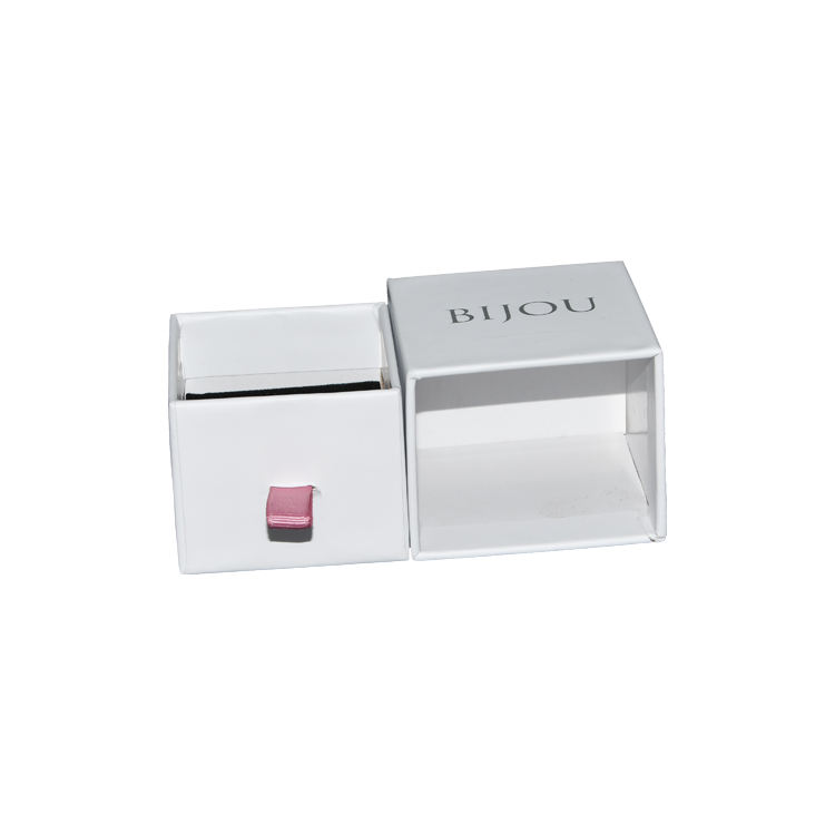  Custom Foil Stamped Logo Hard Rigid Cardboard Sliding Drawer Gift Box Packaging