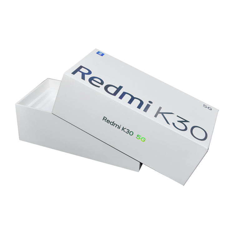  Simple Design Luxury White Color Hard Cardboard Cell Phone Gift Box Packaging
