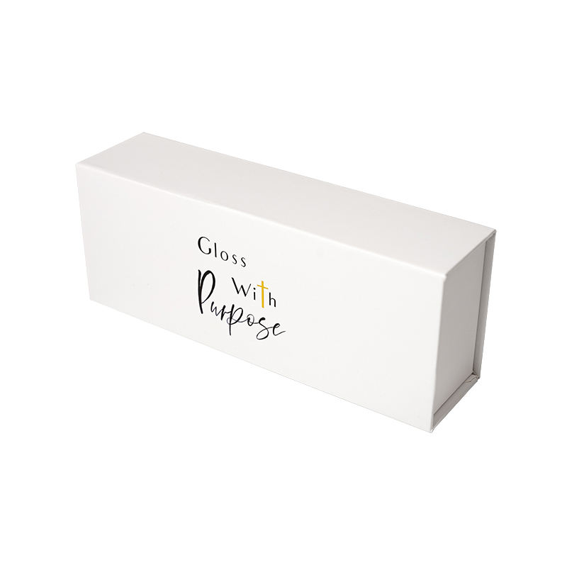  Customized Luxury Cardboard Lipstick & Lip Gloss Magnetic Gift Box Packaging