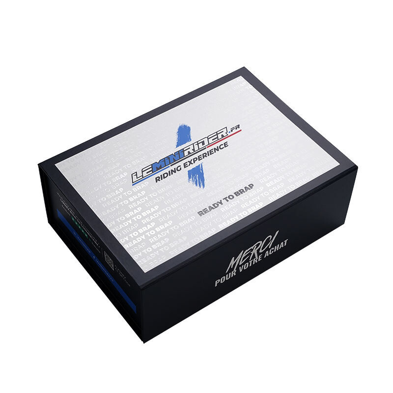  Custom Logo Printed Foldable Cardboard Gift Boxes with Magnets - CyGedin