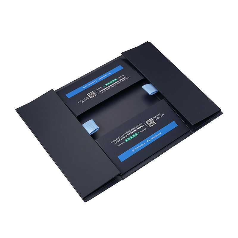 Custom Logo Printed Foldable Cardboard Gift Boxes with Magnets - CyGedin