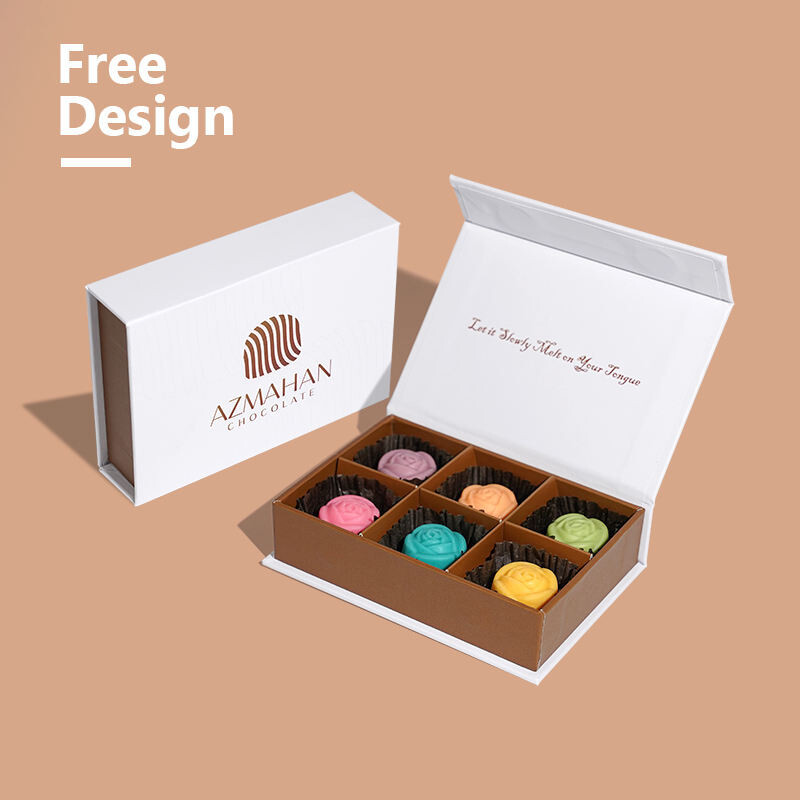 主图_003.jpg Custom Logo Design Chocolate Boxes with Dividers for Candy & Dessert Packaging