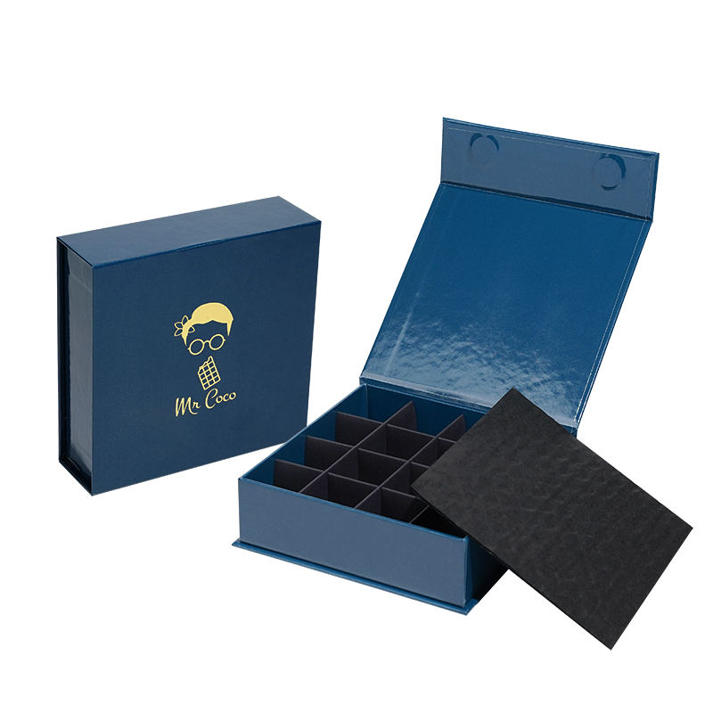  Wholesale Custom Luxury Book Shaped Chocolate Box Magnet Packaging with Fast Delivery