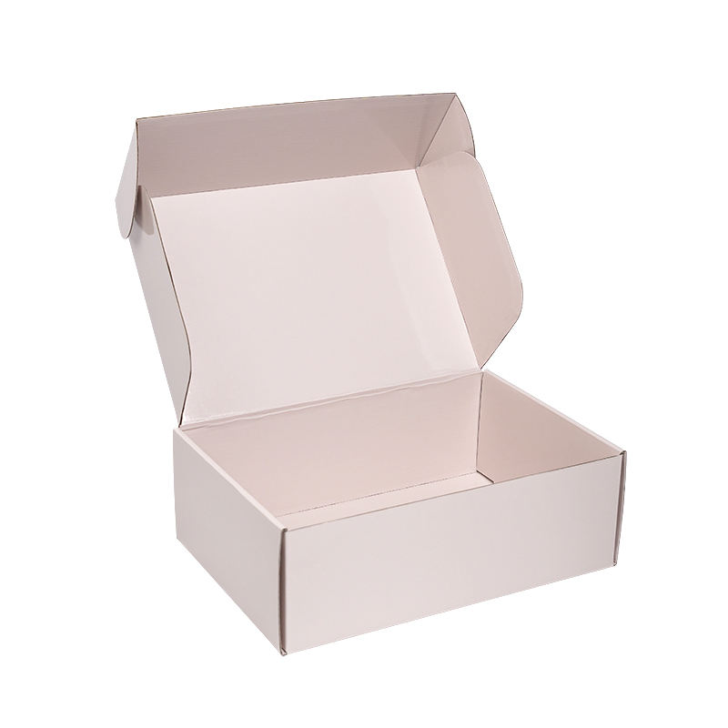  OEM Factory Custom Logo Cream Color Baby Clothes Corrugated Packaging Boxes with Quality Assurance