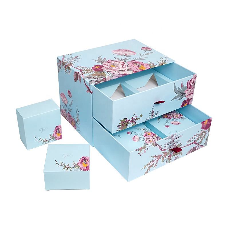  Luxurious Customized CMYK Printed Paper Gift Boxes for Moon Cake Packaging - Wholesale Drawer Boxes by Shenzhen Kaijie