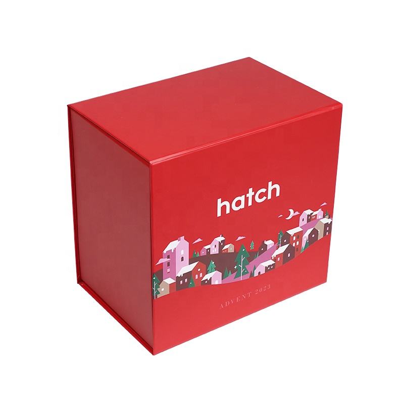  Custom Printed Luxury Christmas Candle Advent Calendar Gift Packaging Box - New Arrival