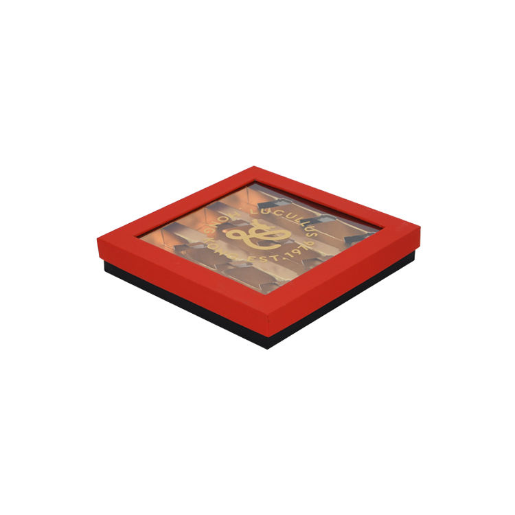  Custom Luxury Handmade Paper Chocolate Boxes with Divider Inserts for Gift Packaging