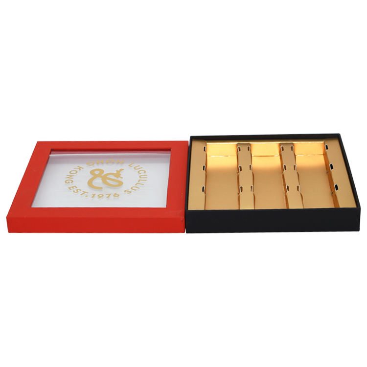  Custom Luxury Handmade Paper Chocolate Boxes with Divider Inserts for Gift Packaging