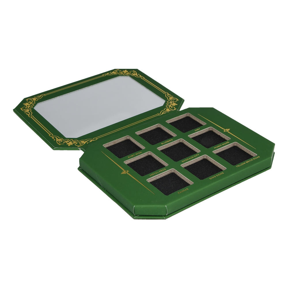  Wholesale Custom Logo Makeup Eyeshadow Palette Packaging with Mirror - Empty Magnetic Palette Boxes