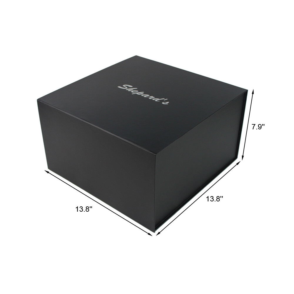  Custom Luxury Recyclable Magnetic Tea Set Gift Box with Paper Fold Packaging