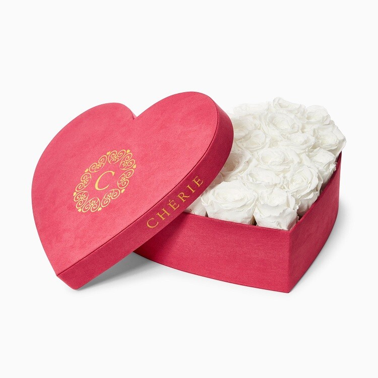  Wholesale Luxury Heart-Shaped Rose Flower Gift Packaging Boxes In Stock - Shenzhen Kaijie Packaging